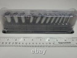 Snap On Tools NEW 112YSTMMY 12 pc 1/4 Drive 6-Point Deep Socket Set (5-15 mm)