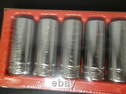 Snap On Tools NEW 13pc 1/2Dr 6-Point SAE Flank Drive Deep Socket Set 313TSYA