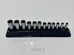 Snap-On Tools USA 212SFSMY 12pc Metric Deep Socket Set 3/8 Drive 6 Point