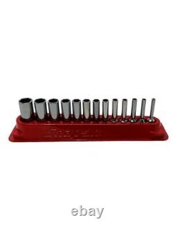 Snap-On YSTM 13pc 1/4 Drive 6-Point Deep Socket Set