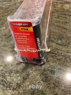 Snap On fdx 212ysfsmy 12 Pc 6 point metric flank drive xtra deep set 8-19mm