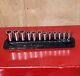 Snap-on 12 Pc 3/8 Drive Metric Deep Socket Set 6-point 212sfsmy 8mm 19mm Tray