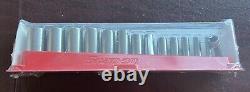 Snap-on 214ysfsy 3/8 drive sae 6 point fdx xtra deep chrome socket sealed