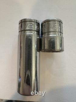 Snap-on 24 Pc 3/8 Dr 12 Point Deep & Shallow SAE Flank Drive (1/4-7/8)
