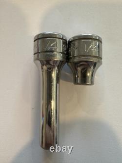 Snap-on 24 Pc 3/8 Dr 12 Point Deep & Shallow SAE Flank Drive (1/4-7/8)