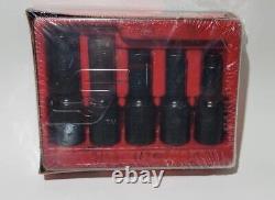 Snap on 3/8 Drive 6 Point Swivel Deep Impact Swivel Socket Set 205IPLF SAE