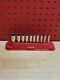 Snap-on Nice 110stmy 3/16 9/16 1/4 Drive 10-piece 6-point Deep Socket Set