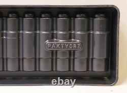 Snap-on Tools 10 Pc 1/2 Drive 6-point Metric Flank Drive Deep Impact Socket Set