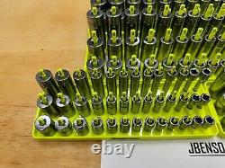 Snap-on Tools 165pc 1/4 & 3/8 Drive 12 POINT Shallow / Semi / Deep Master Set