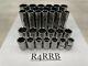 Snap-on Tools 26pc 1/2 Drive Metric 6 Point Shallow Deep Socket Double Lot Set