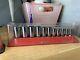 Snap-on Tools Usa 11pc 3/8 Drive Sae 6 Point Deep Chrome Socket Set 211sfsy