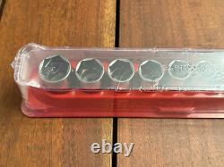Snap-on Tools USA 211FSSY NEW 11pc 3/8 Drive SAE 6 Point Semi-Deep Socket Set