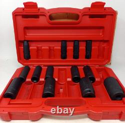 TEKTON 1/2 Inch Drive Deep 6-Point Impact Socket Set (10-32 mm)