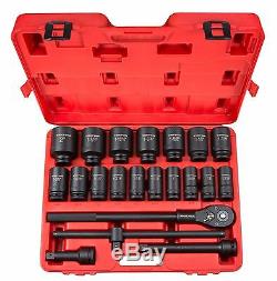 TEKTON 22-pc. 3/4 in. Drive Deep Impact Socket Set 6-point 48995 NEW