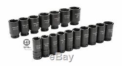 TEKTON 22-pc. 3/4 in. Drive Deep Impact Socket Set 6-point 48995 NEW