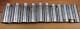 Used Mac Tools 11 Pc Vd Series 1/2 Inch Drive 12 Point Deep Sae Socket Set Nice