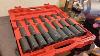 Unboxing The Tekton 1 2 Inch Drive Deep 6 Point Impact Socket Set 23 Piece 10 32 Mm Sid92330