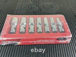 #ao143 NEW Snap-on 207FSU 3/8 Drive SAE 6-Point Deep Universal Crome Socket Set