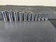 #be208 Snap On 3/8 Drive 12 Point Deep Socket Set (1/4 To 7/8) Sae Inch