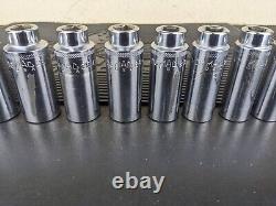 #bg841 MAC Tools Deep 1/2 Drive Metric 6 Point Socket Set 30, 27-20mm